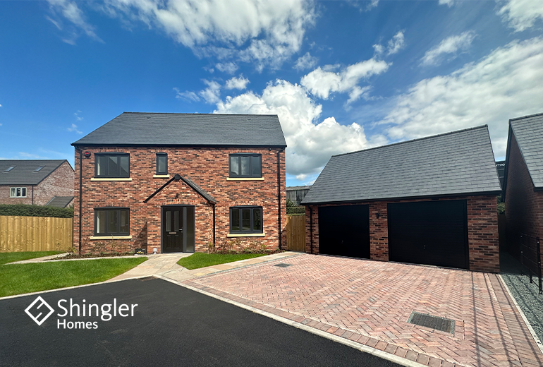 New home, 4 bed detached house for sale in Damson Fields, Market Drayton TF9, £525,000