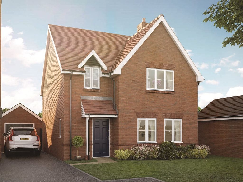 New home, 4 bed detached house for sale in Winchester Road, Wickham PO17, £555,000