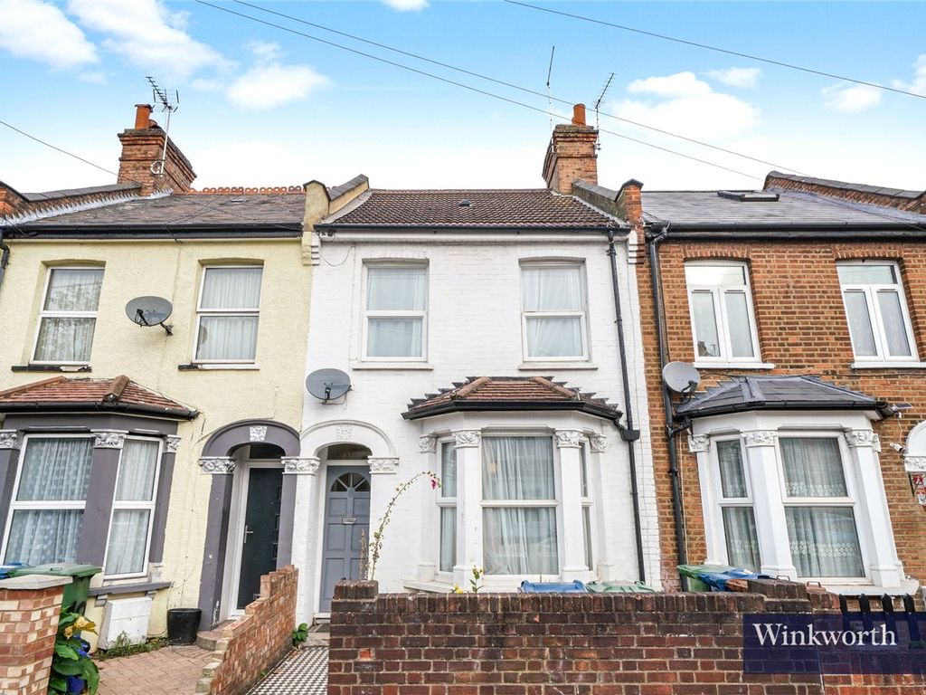 3 bed terraced house for sale in Wellington Road, Harrow, Middlesex HA3, £475,000