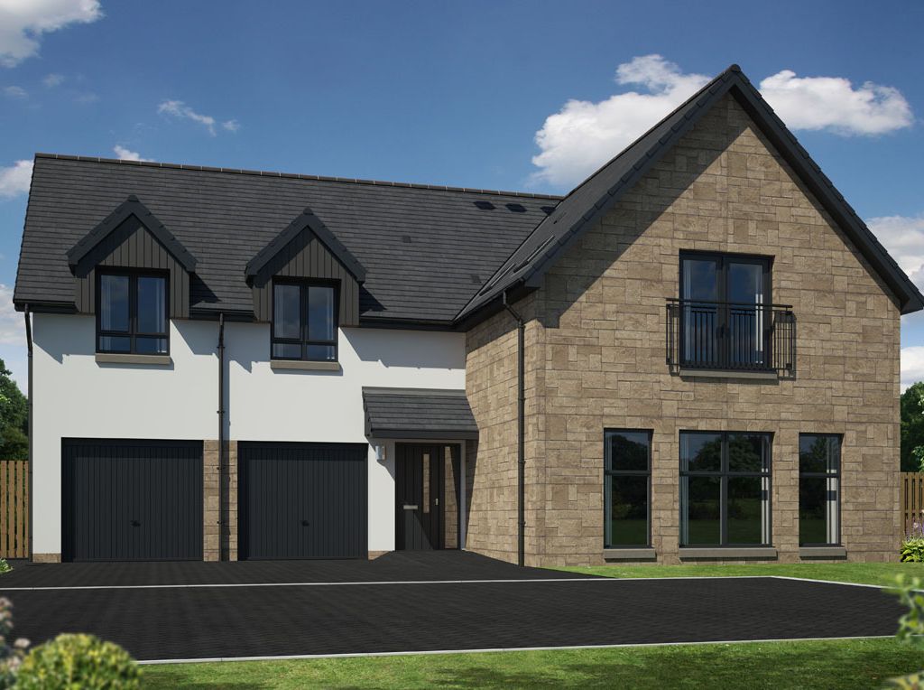 New home, 5 bed detached house for sale in Nethergray Entry, Dykes Of Gray, Dundee DD2, £575,000