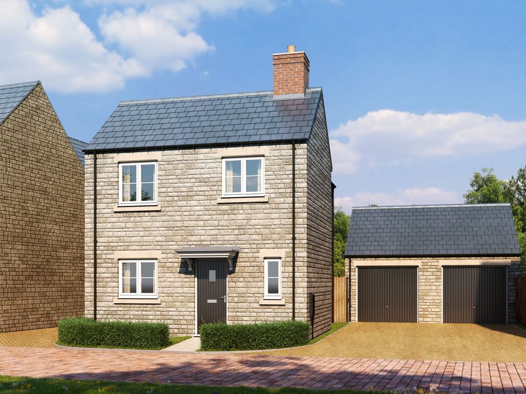 New home, 2 bed detached house for sale in The Berry, Stable Gardens, Fritwell OX27, £420,000