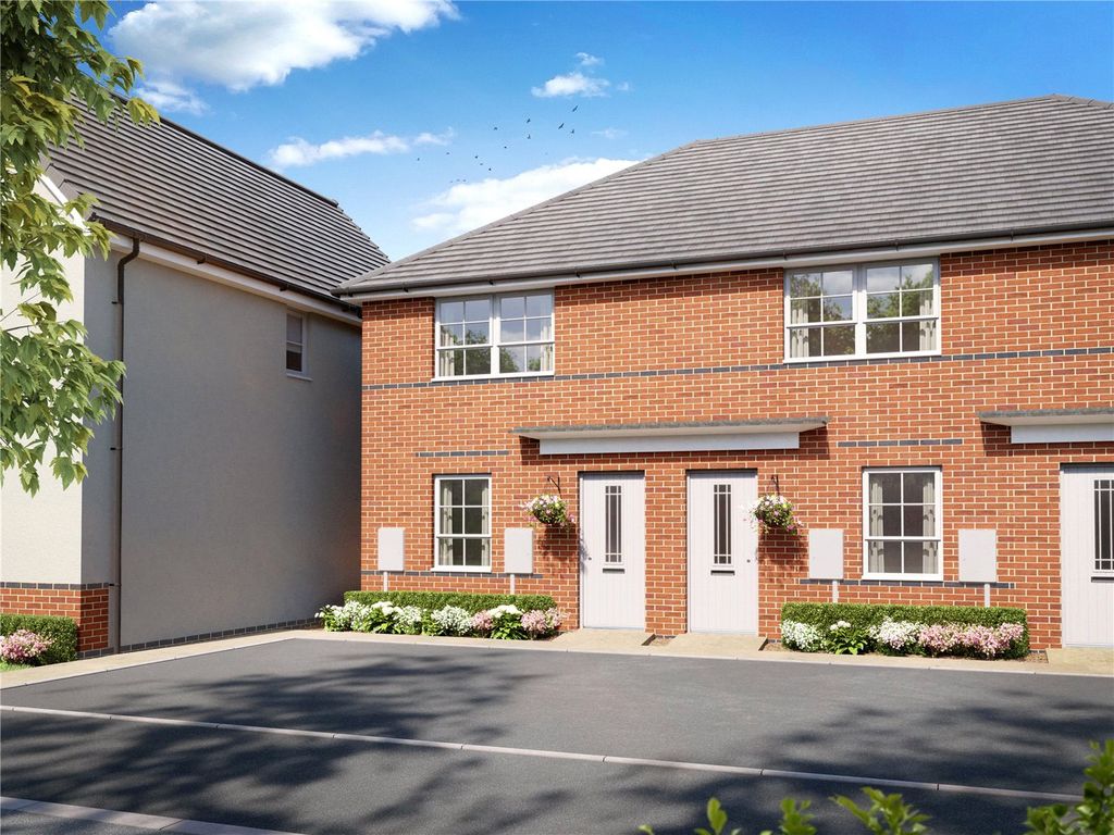 New home, 2 bed end terrace house for sale in Off Banner Road, Upper Lighthorne, Leamington Spa, Warwickshire CV33, £263,995