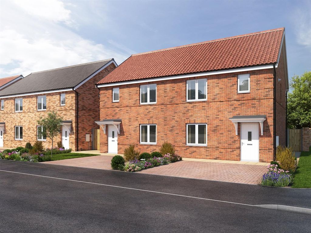 New home, 3 bed semi-detached house for sale in Kestrel Drive, Green Hammerton, York YO26, £124,200