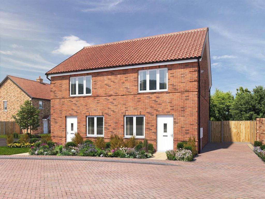 New home, 2 bed semi-detached house for sale in Cormorant Mews, Green Hammerton, York YO26, £68,875