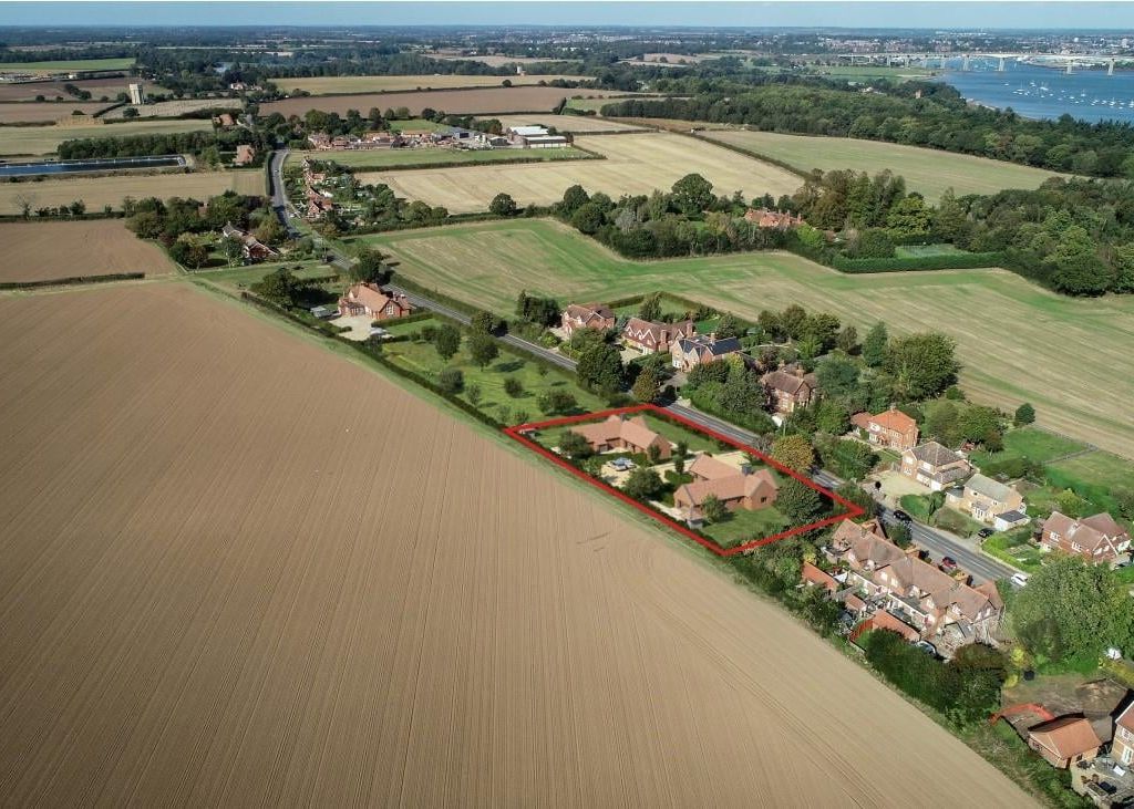 Land for sale in Woolverstone, Ipswich, Suffolk IP9, £2,250,000