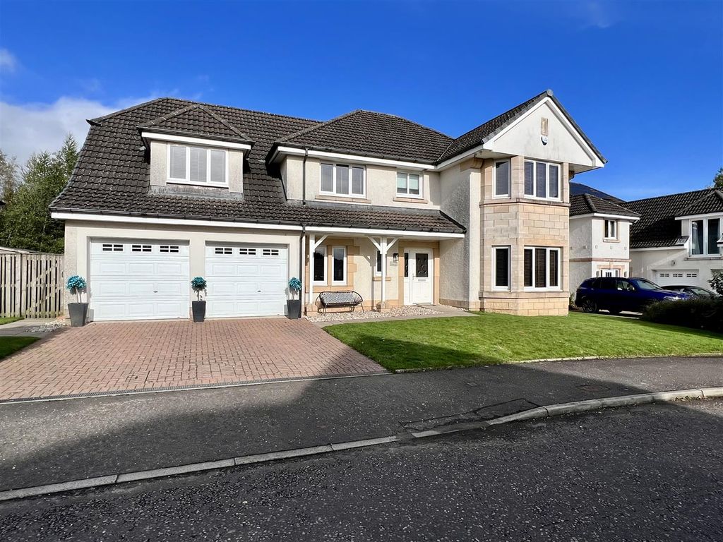 5 bed detached house for sale in Suntroy Grove, East Kilbride, Glasgow G75, £499,995