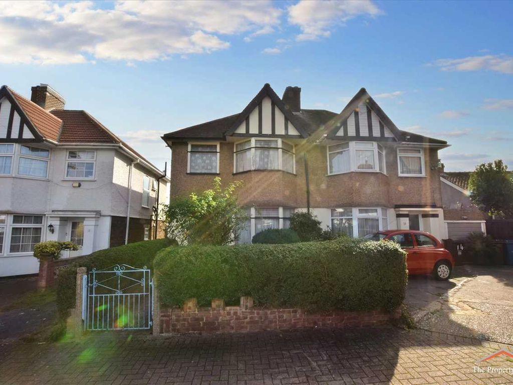 3 bed semi-detached house for sale in Berridge Green, Burnt Oak, Edgware HA8, £525,000