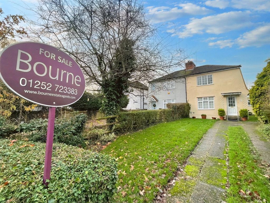 3 bed semi-detached house for sale in Farnborough Road, Farnham, Surrey GU9, £450,000
