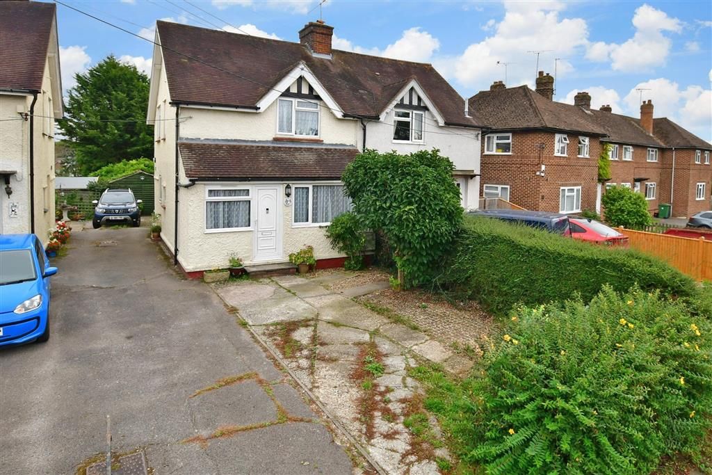 3 bed semi-detached house for sale in South Lane, Sutton Valence, Maidstone, Kent ME17, £370,000