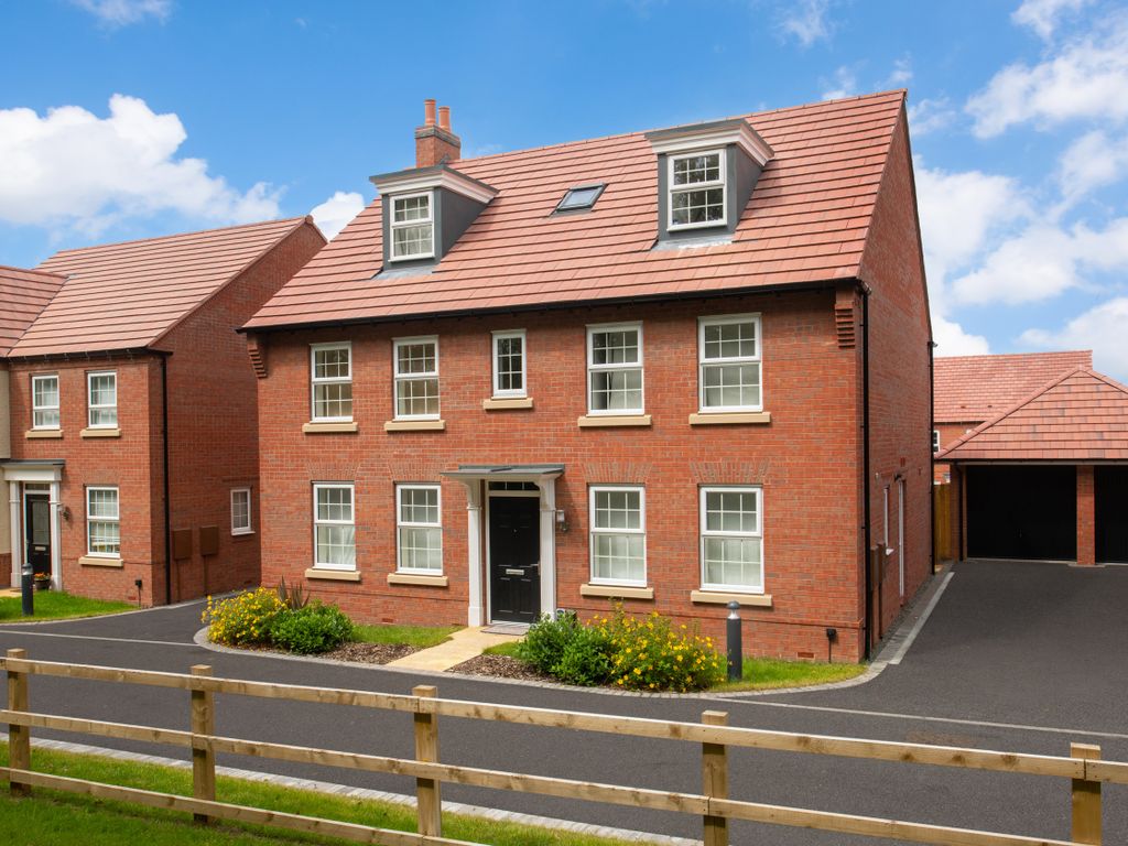 New home, 5 bed detached house for sale in "Buckingham" at Grange Road, Hugglescote, Coalville LE67, £559,995