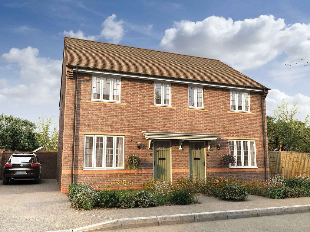 New home, 3 bed semi-detached house for sale in "The Buxton" at Arborfield Green, Arborfield RG2, £490,000