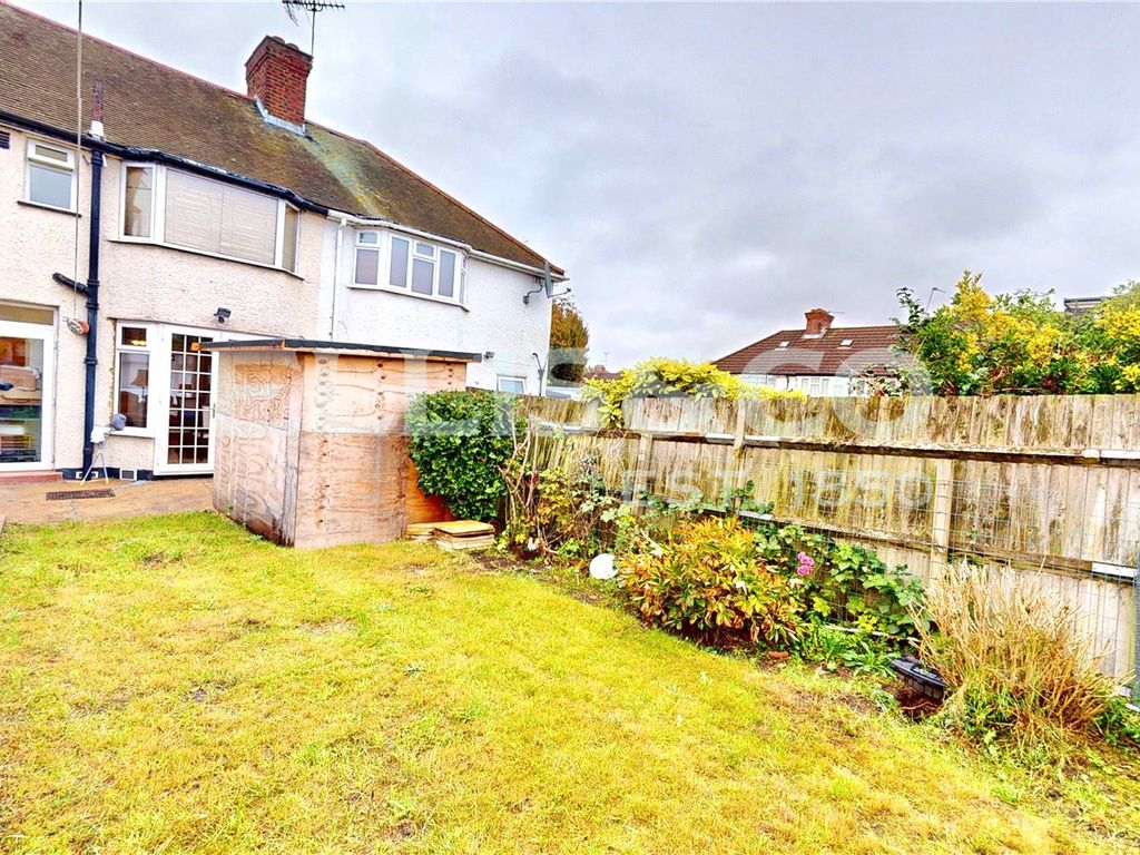 3 bed terraced house for sale in Chippenham Avenue, Wembley HA9, £480,000