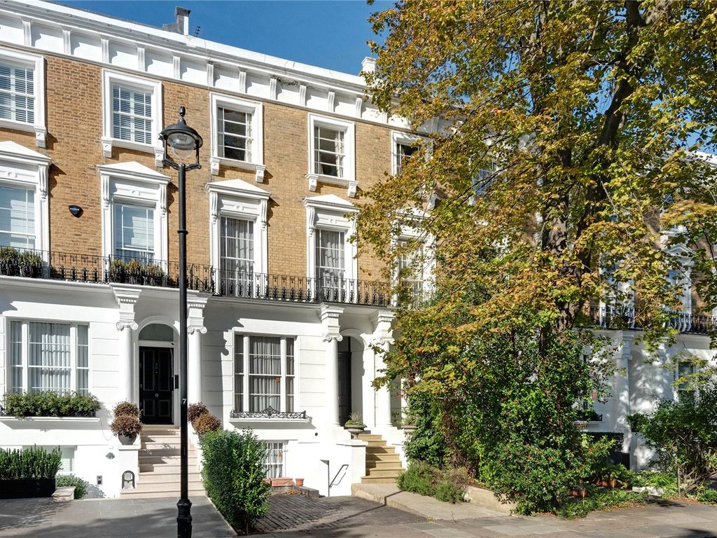 4 bed terraced house for sale in Abbey Gardens, St Johns Wood, London NW8, £3,395,000