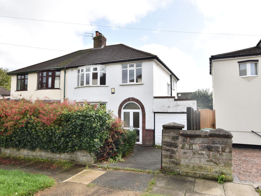 3 bed semi-detached house for sale in Carrickmore Avenue, Mossley Hill, Liverpool. L18, £350,000