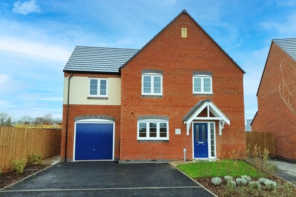 New home, 4 bed detached house for sale in Wedgewood Avenue, Handsacre, Rugeley WS15, £367,950