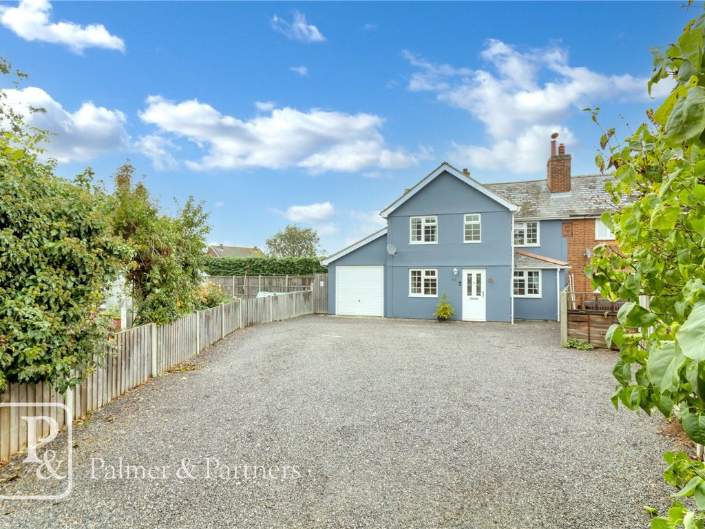 4 bed semi-detached house for sale in Spring Lane, Eight Ash Green, Colchester, Essex CO6, £425,000