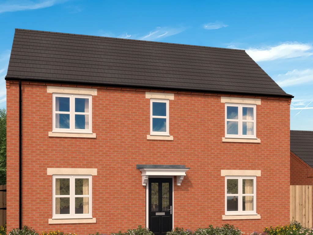 New home, 4 bed detached house for sale in Buttercup Fields, Belper Lane, Belper DE56, £369,950