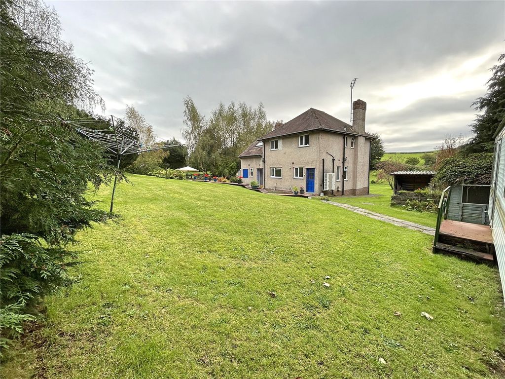4 bed detached house for sale in New Mills, Newtown, Powys SY16, £695,000