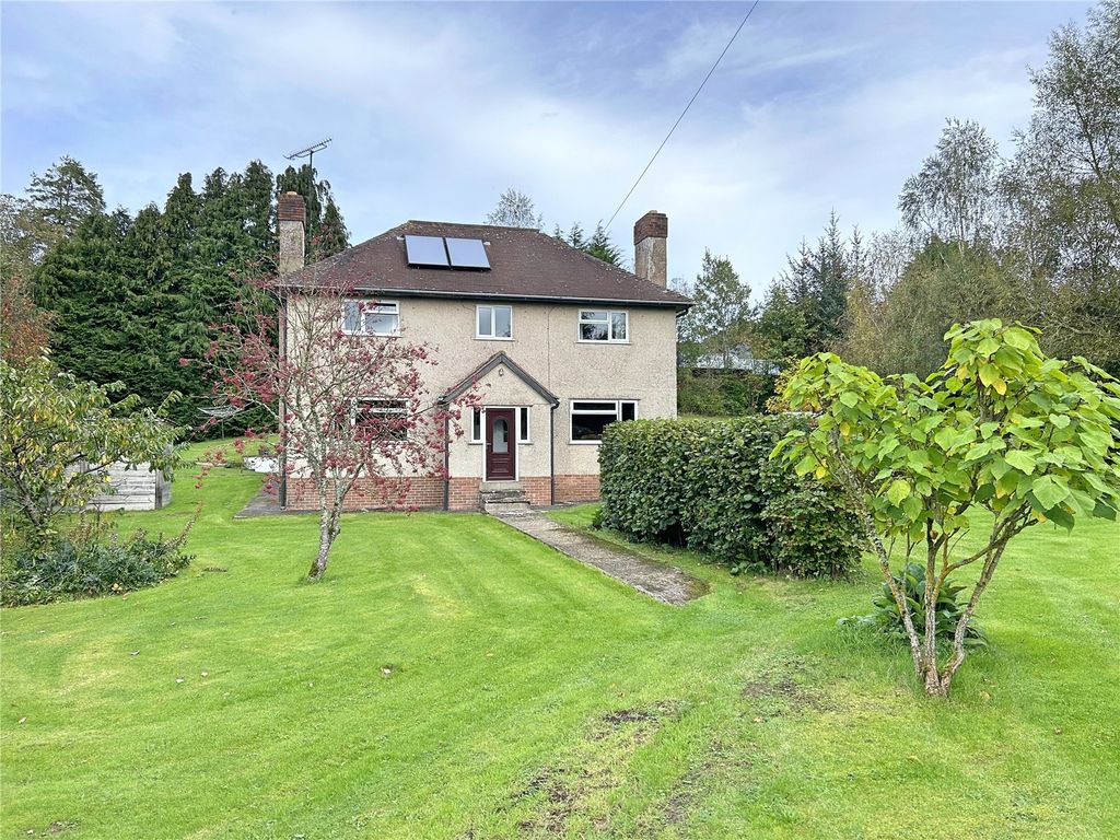4 bed detached house for sale in New Mills, Newtown, Powys SY16, £695,000