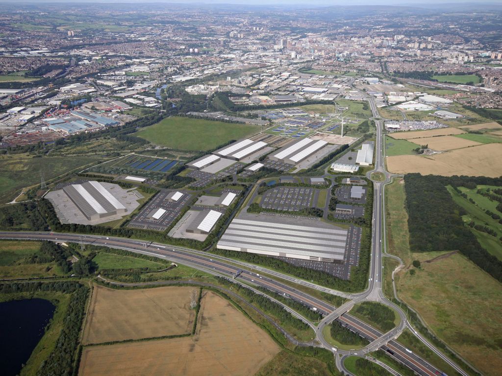 Industrial to let in Gateway45 Leeds M1, Aire Valley Way, Leeds LS9, Non quoting