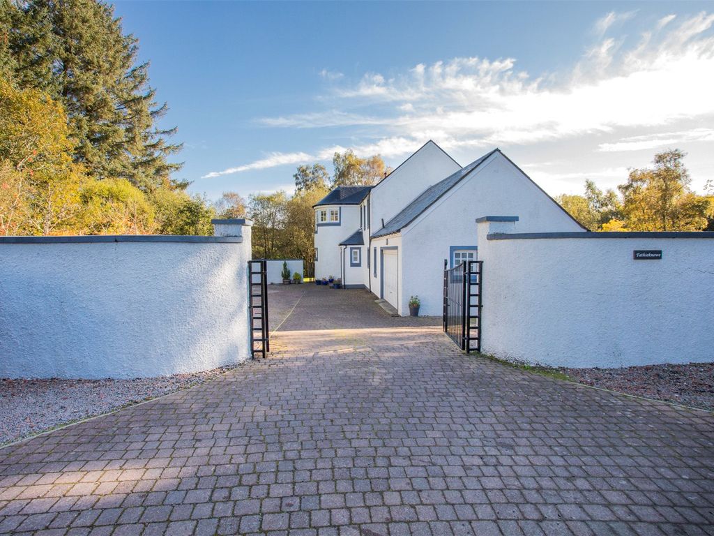 5 bed detached house for sale in Tathieknowe, West Glen Road, Kilmacolm, Inverclyde PA13, £795,000