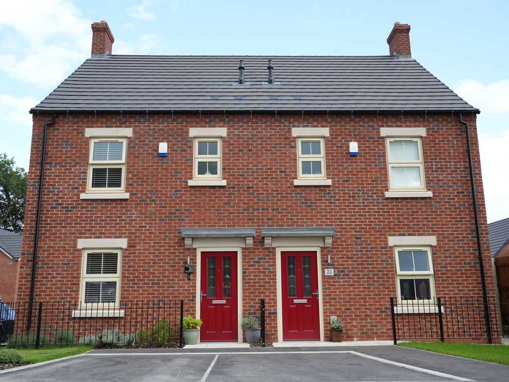 New home, 3 bed semi-detached house for sale in Bullbridge, Ambergate, Belper DE56, £260,000