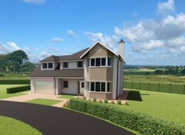 New home, 4 bed detached house for sale in Causeyhead Farm, Auldhouse Road, Auldhouse, East Kilbride G75, £620,000