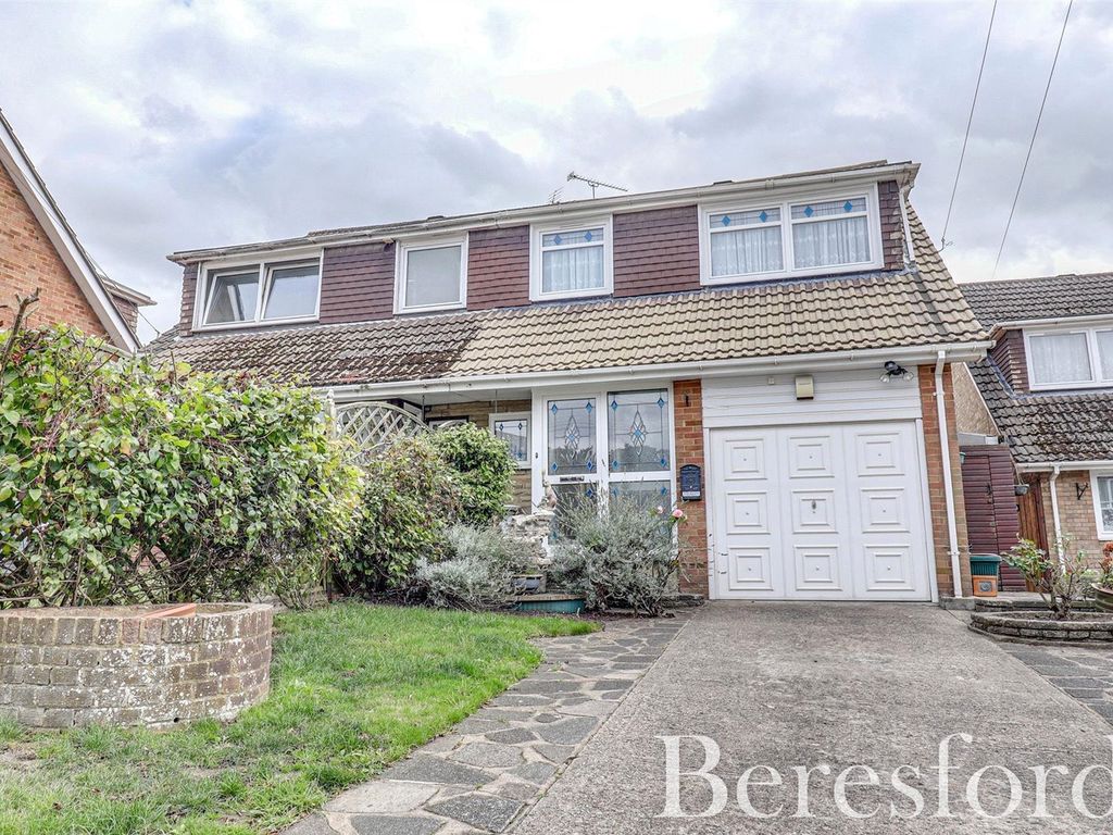 3 bed semi-detached house for sale in Mayfield Gardens, Brentwood CM14, £460,000