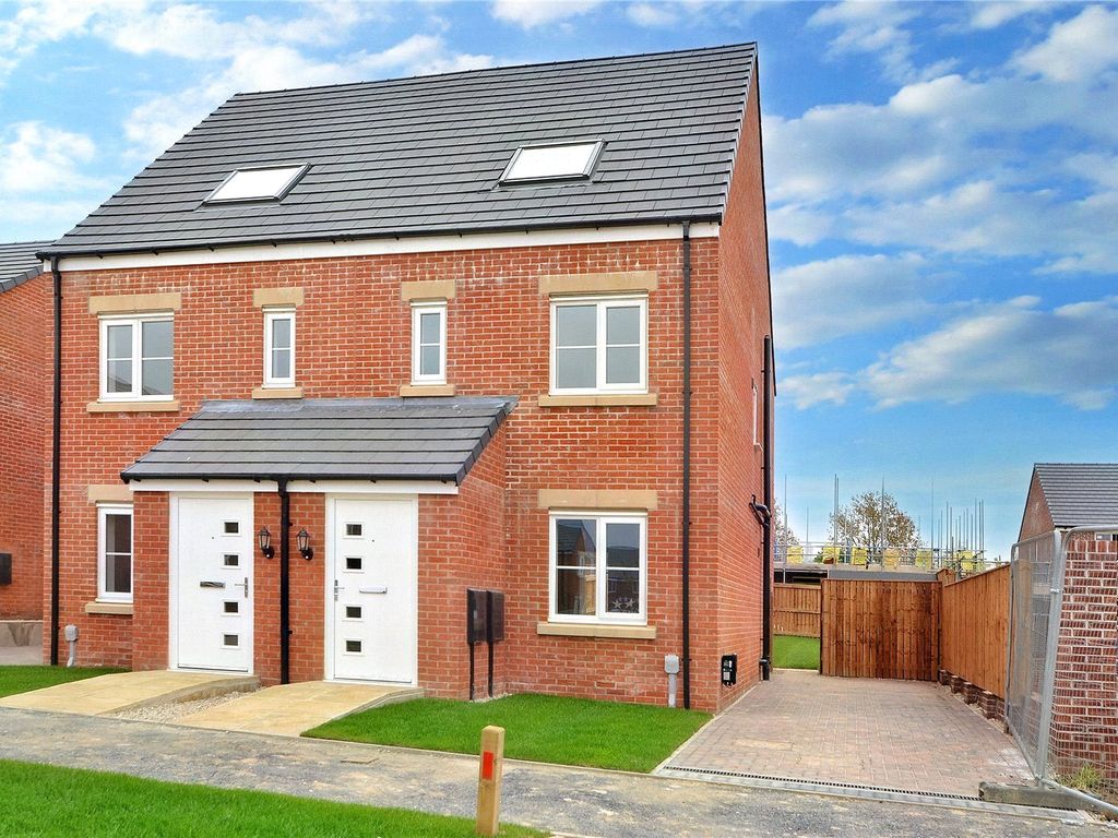 New home, 3 bed semi-detached house for sale in Plot 38, Silverwood, Silverwood, Selby Road, Garforth, Leeds LS25, £146,250