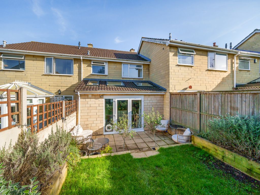 3 bed terraced house for sale in Hillcrest Drive, Bath, Somerset BA2, £350,000