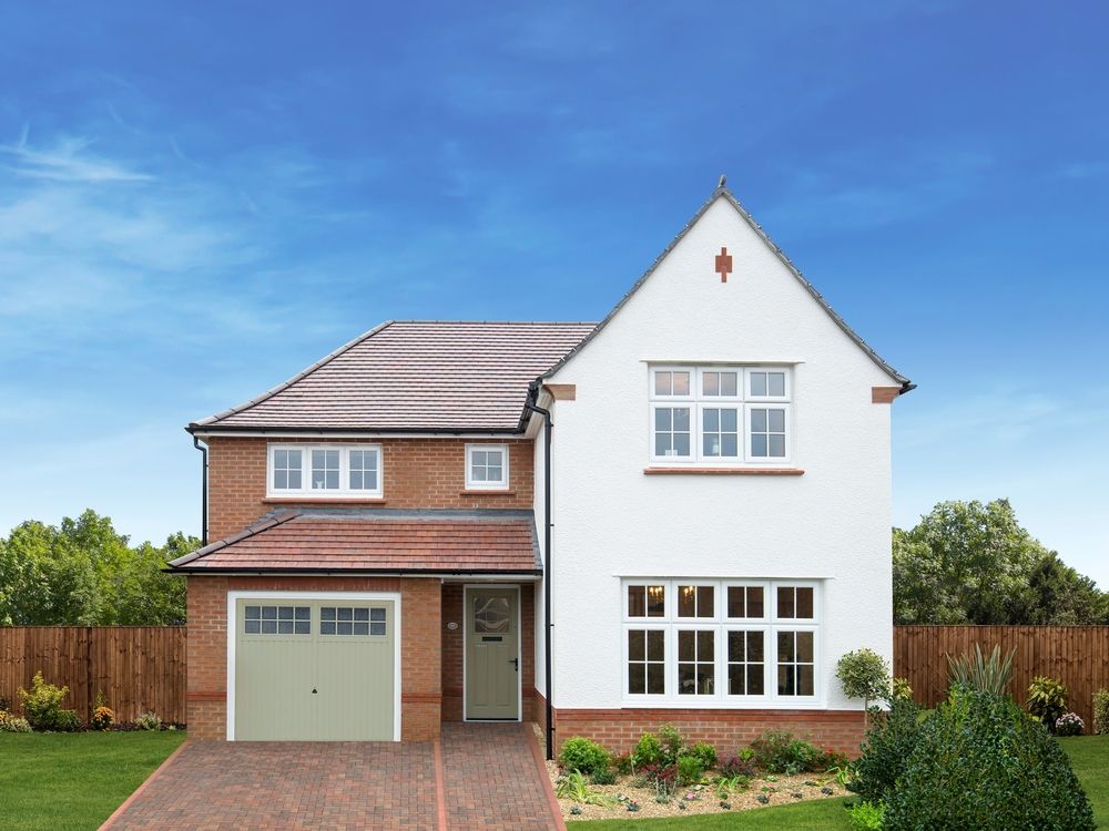 New home, 4 bed detached house for sale in "Marlow" at Chancel Way, Burscough, Ormskirk L40, £365,000