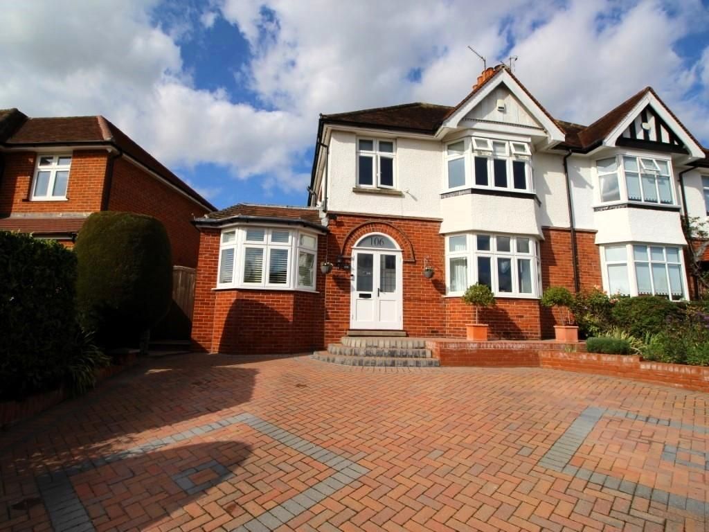3 bed semi-detached house for sale in Kenilworth Avenue, Reading RG30, £615,000