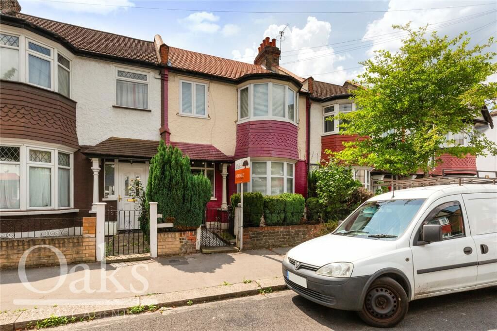 3 bed terraced house for sale in Dalmeny Avenue, London SW16, £450,000