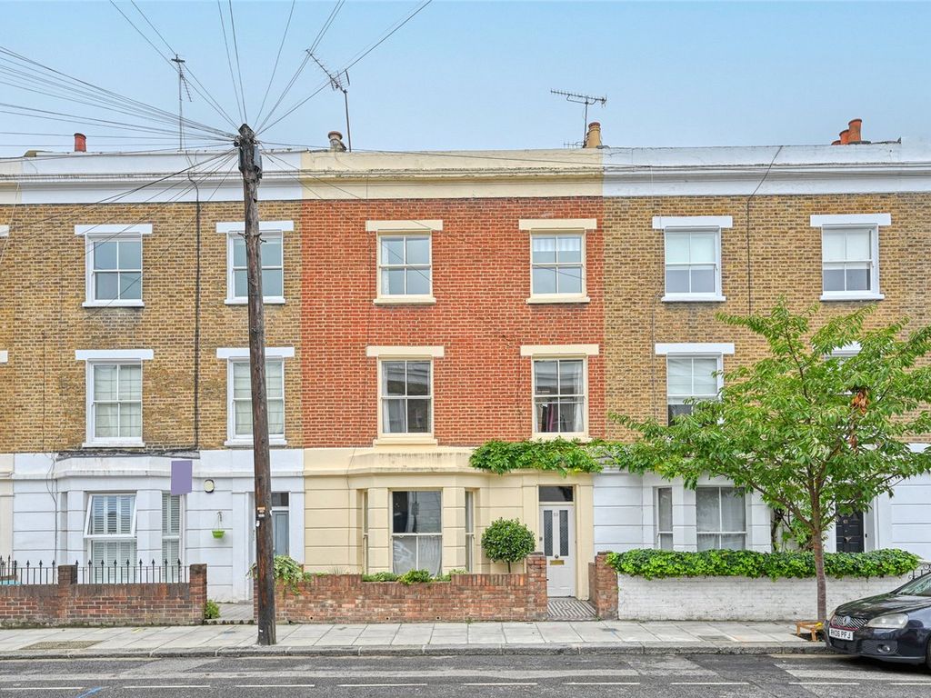 5 bed terraced house for sale in Overstone Road, Brackenbury Village, London W6, £1,575,000