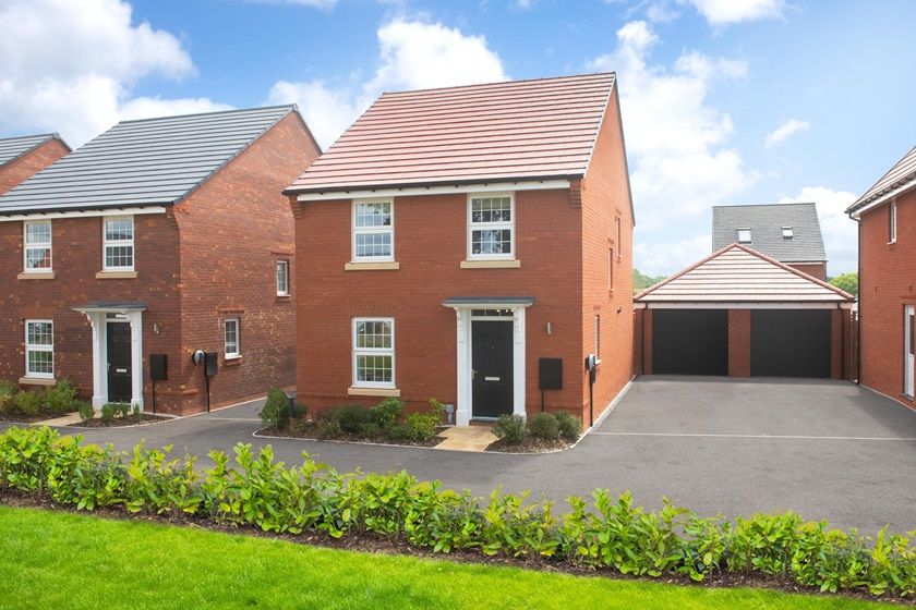 New home, 4 bed detached house for sale in Clockmakers, Tilstock Road, Whitchurch SY13, £335,000