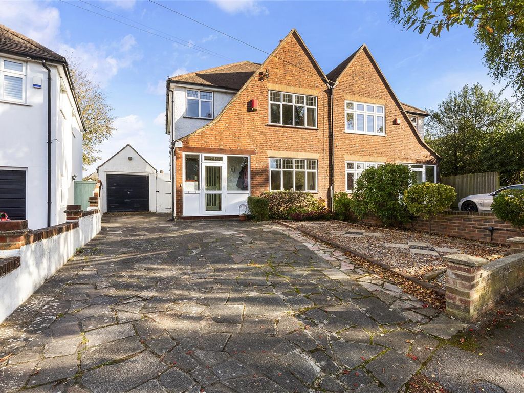 3 bed semi-detached house for sale in Greenhayes Avenue, Banstead SM7, £725,000