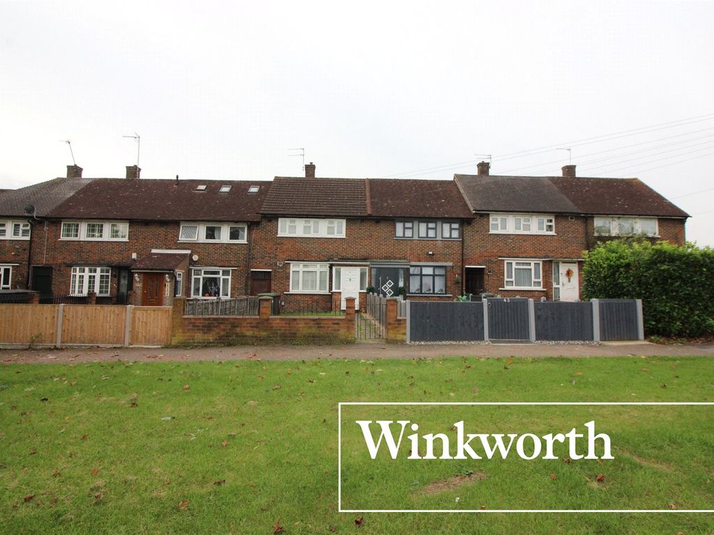 3 bed terraced house for sale in Rossington Avenue, Borehamwood WD6, £425,000