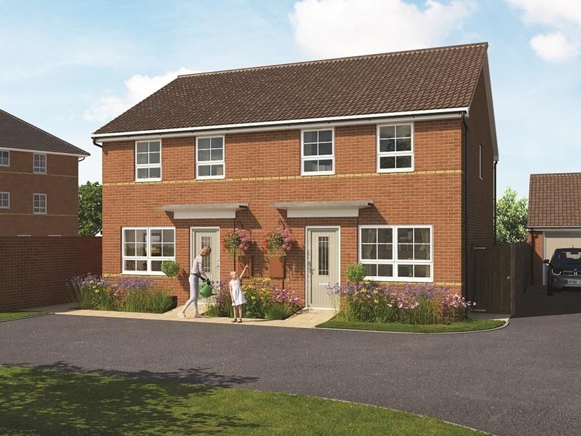 New home, 3 bed property for sale in Gainey Gardens, Chippenham SN15, £324,995
