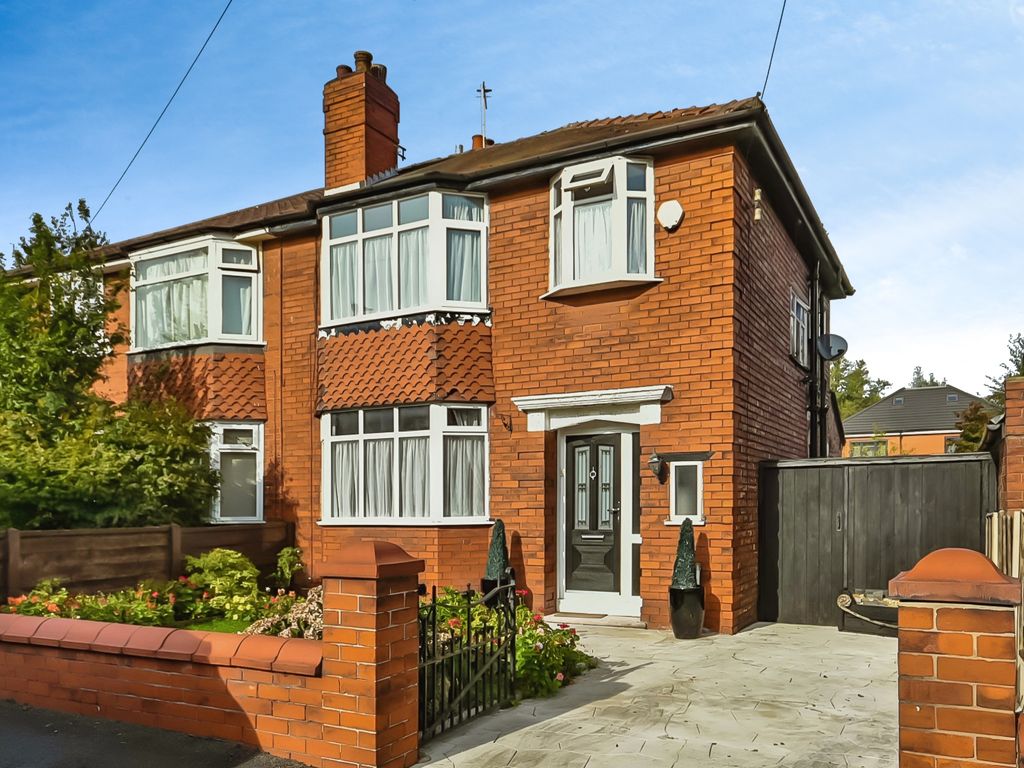 3 bed semi-detached house for sale in Whitebrook Road, Manchester, Greater Manchester M14, £350,000