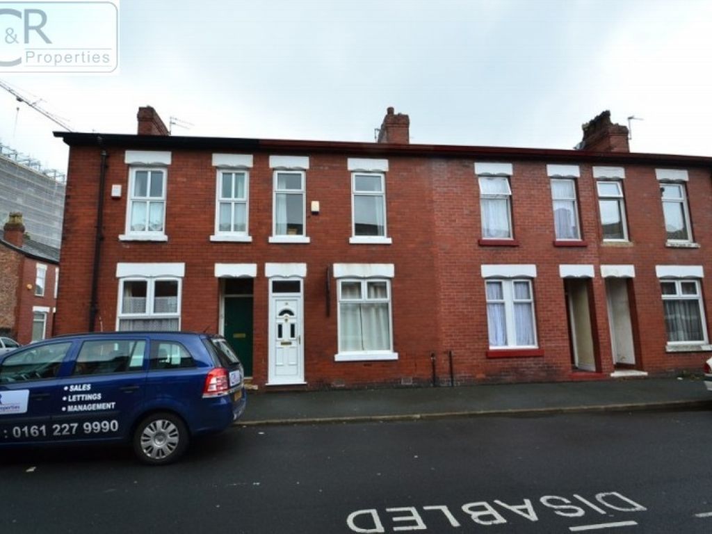 3 bed terraced house to rent in Stanley Ave, Rusholme, Manchester M14, £1,195 pcm