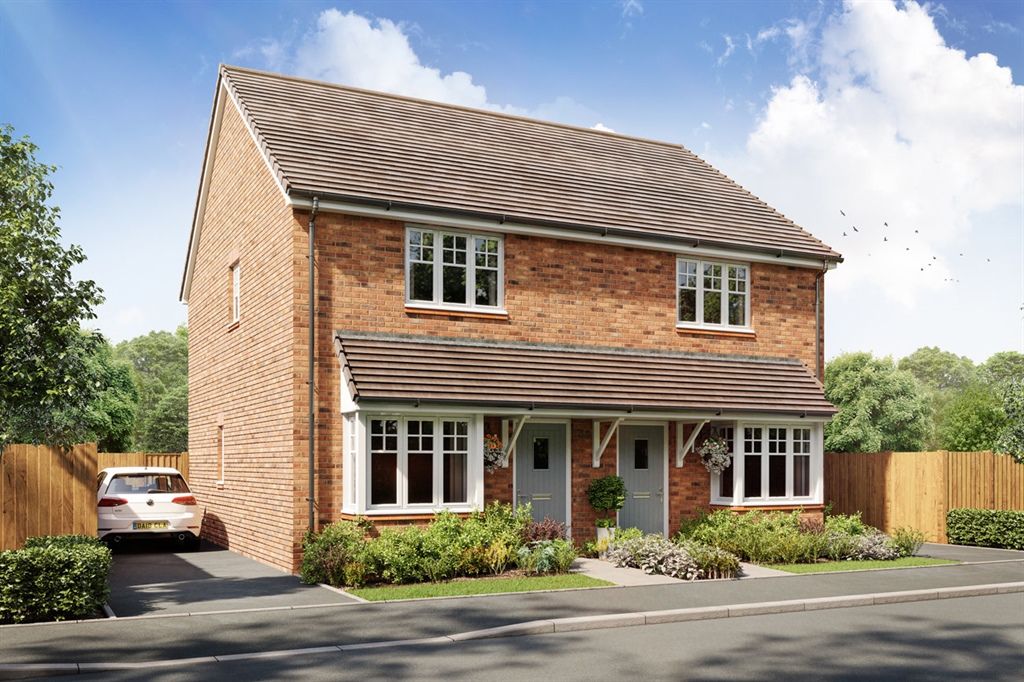 New home, 2 bed property for sale in "The Rosedene" at Salhouse Road, Rackheath, Norwich NR13, £269,950
