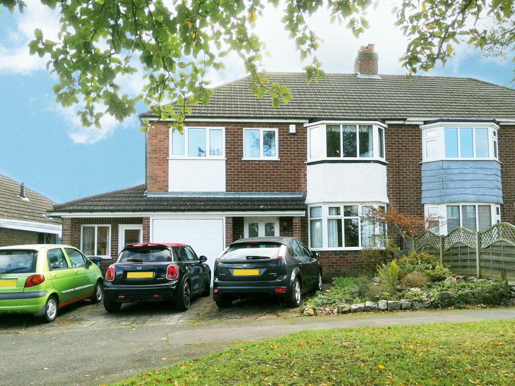 4 bed semi-detached house for sale in Coton Grove, Shirley, Solihull B90, £385,000