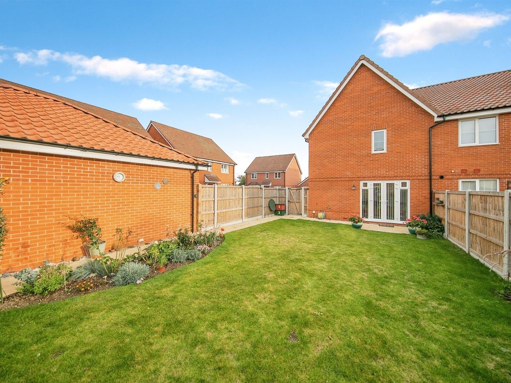 3 bed semi-detached house for sale in Opal Way, Alresford, Colchester CO7, £375,000