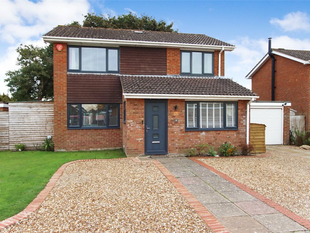 4 bed detached house for sale in Fox Field, Everton, Lymington, Hampshire SO41, £620,000