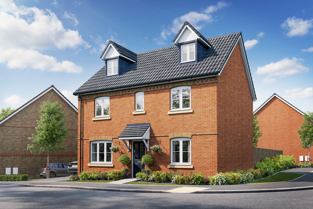 New home, 5 bed detached house for sale in "The Lutyens" at Cromwell Way, Royston SG8, £649,995