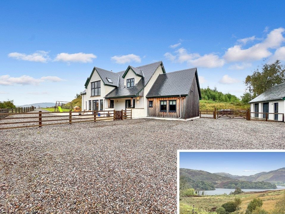 5 bed detached house for sale in Kirk Brae, Kilmore, Oban, Argyll, 4Qq, Oban PA34, £495,000