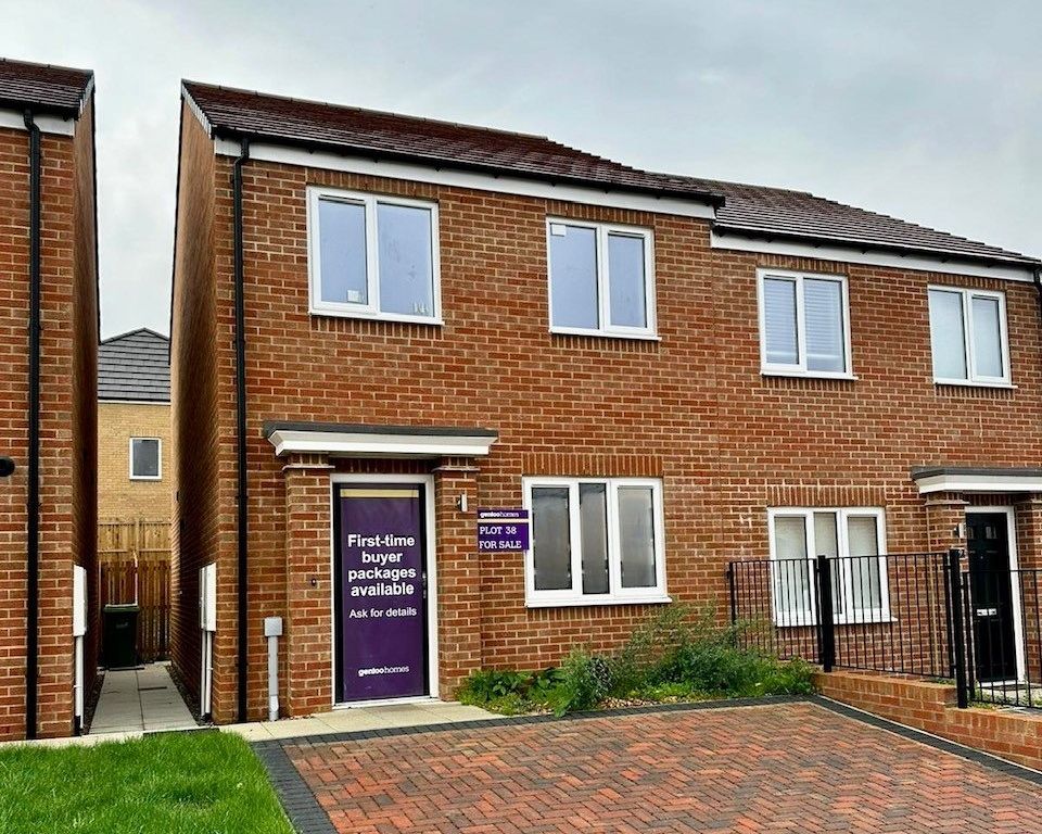 New home, 3 bed semi-detached house for sale in ''the Lawson'' Appletreewick Close, Houghton Le Spring DH5, £189,995