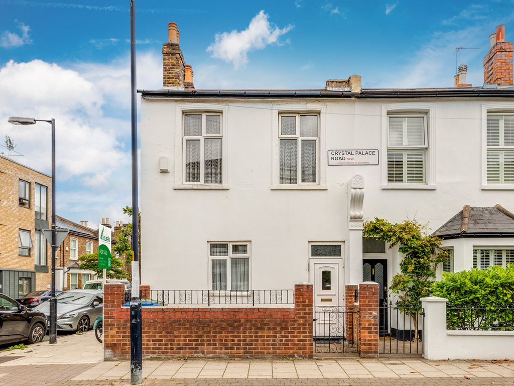 3 bed end terrace house for sale in Crystal Palace Road, Dulwich SE22, £850,000