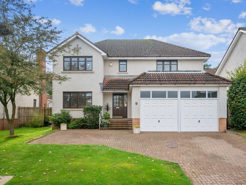 4 bed detached house for sale in Douglas Muir Drive, Milngavie, East Dunbartonshire G62, £595,000