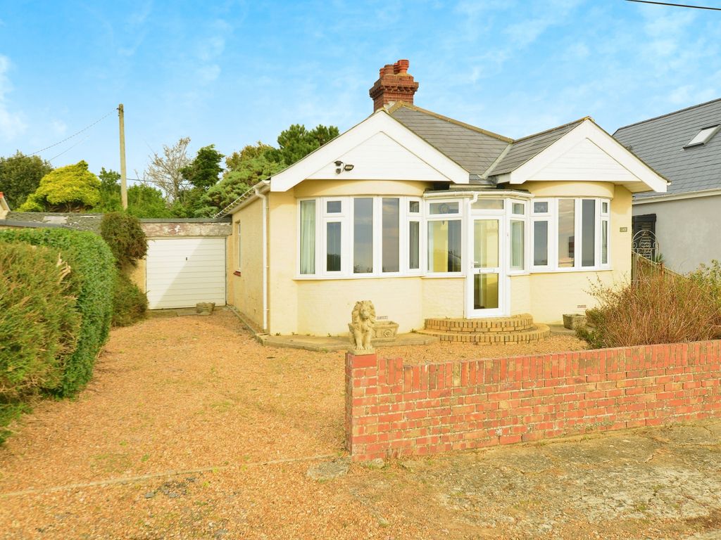 3 bed bungalow for sale in Old Dover Road, Capel-Le-Ferne, Folkestone, Kent CT18, £400,000